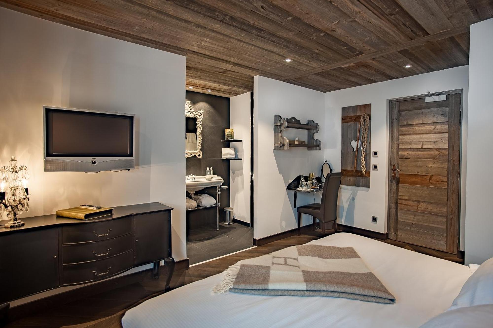 Chalet-Hotel Hermitage Chamonix ภายนอก รูปภาพ